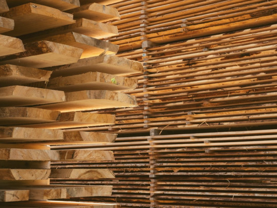 Fresh-sawn boards and beams (pine, spruce), 32 × 100 × 3000 mm